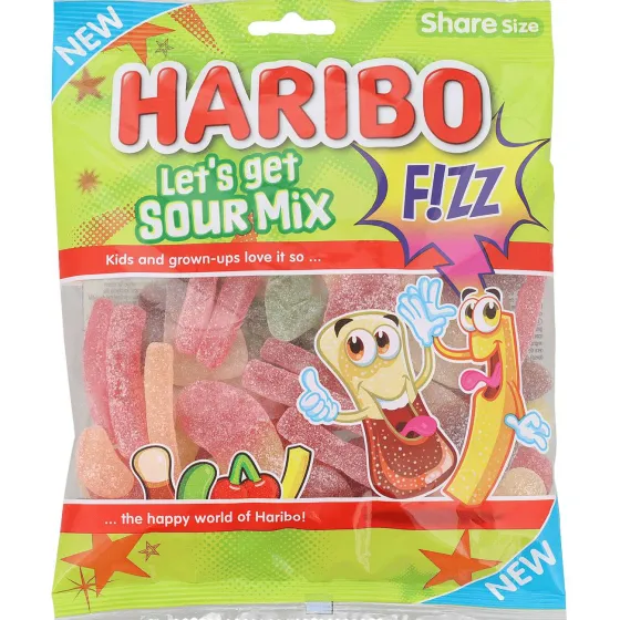Drop & Snoep>Haribo Let'S Get Sour Mix
