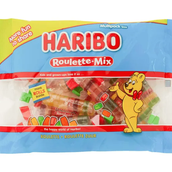 Drop & Snoep>Haribo Uitdeelzak Roulette-Mix