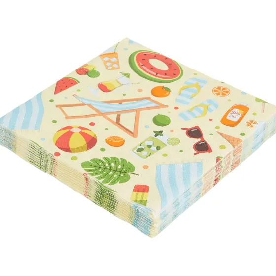 Feestartikelen>Merk Harmony Servetten Spring/Summer Print