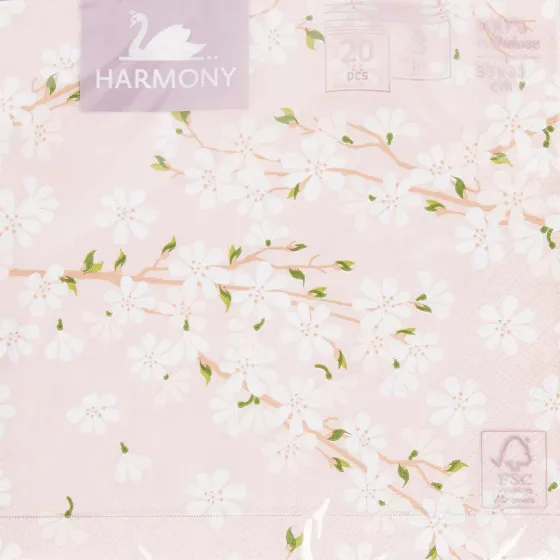 Feestartikelen>Merk Harmony Servetten Spring/Summer Print