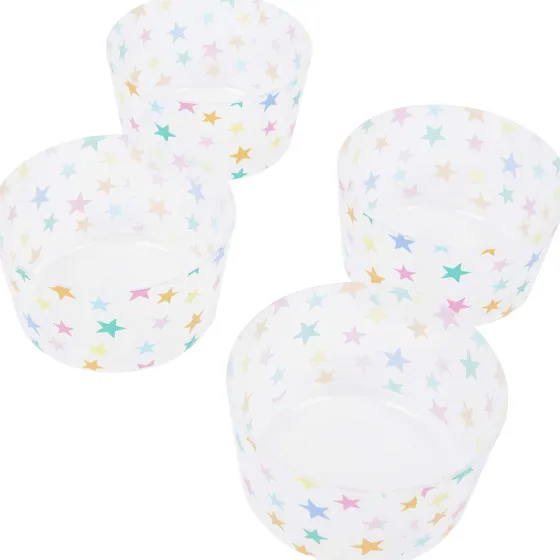 Servies>Merk Herbruikbare Party Snackbakjes Print