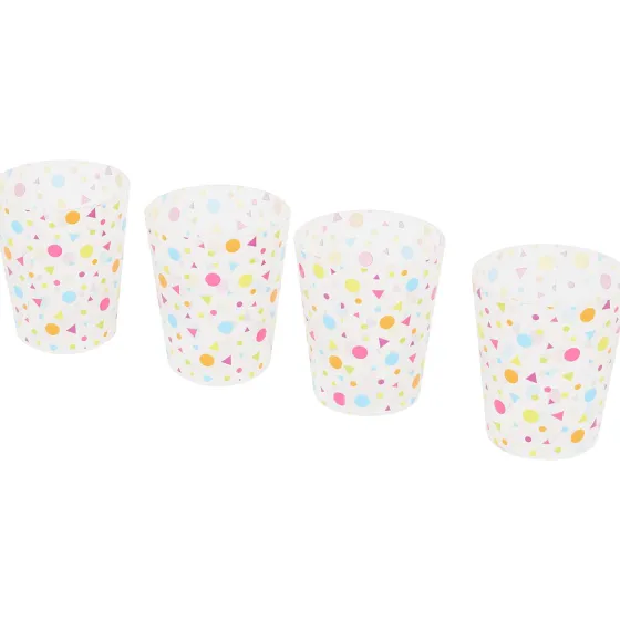 Servies>Merk Herbruikbare Partybekers Transparant,Print