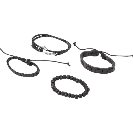 Horloges & Sieraden>Merk Heren Armband Bruin,Zwart