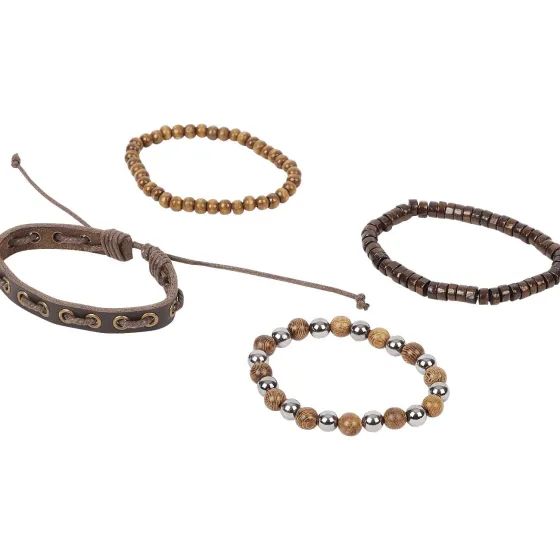 Horloges & Sieraden>Merk Heren Armband Bruin,Zwart