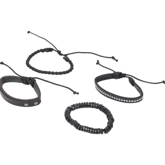 Horloges & Sieraden>Merk Heren Armband Bruin,Zwart