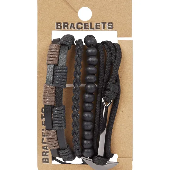 Horloges & Sieraden>Merk Heren Armband Bruin,Zwart