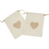 Inpakken>Merk Hobby Flora Katoenen Cadeauzakjes Beige
