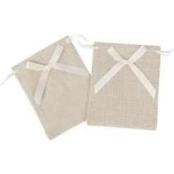 Inpakken>Merk Hobby Flora Katoenen Cadeauzakjes Beige