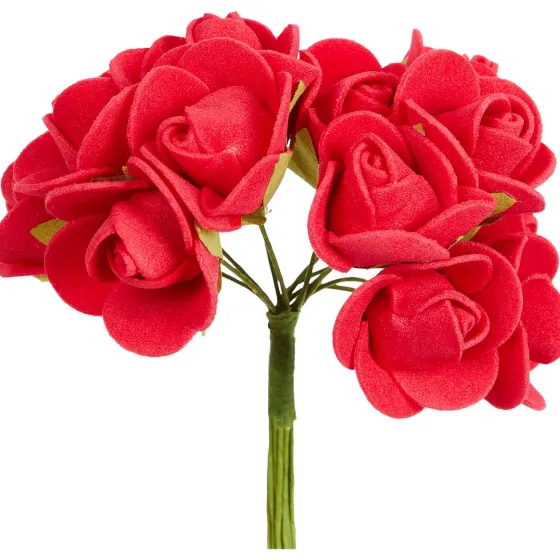 Kunstplanten & -Bloemen>Merk Hobby Flora Kunstboeket Rood,Roze,Wit