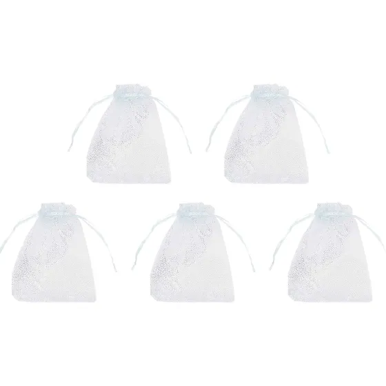 Inpakken>Merk Hobby Flora Organza Zakjes Blauw,Geel,Grijs,Oranje,Roze,Zwart
