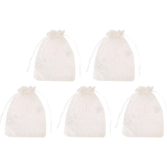 Inpakken>Merk Hobby Flora Organza Zakjes Blauw,Geel,Grijs,Oranje,Roze,Zwart