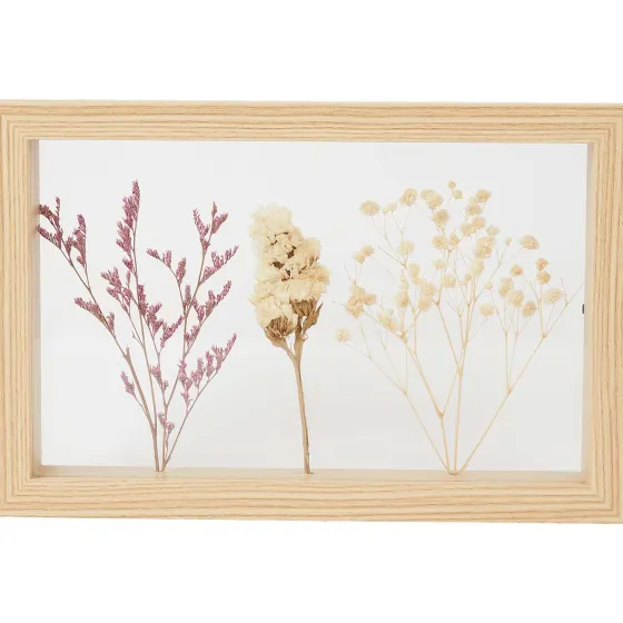 Fotolijstjes>Merk Home Accents Fotolijst Met Droogbloemen Beige