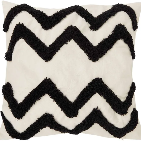 Kussens>Code Maison Home Accents Getufte Kussenhoes Beige,Print