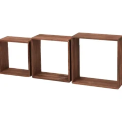 Woonaccessoires>Merk Home Accents Houten Wandboxen Beige,Bruin