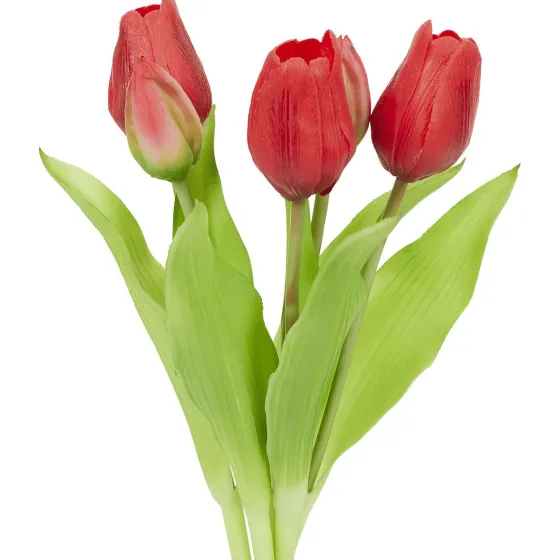 Kunstplanten & -Bloemen>Merk Home Accents Kunsttulpen Oranje,Roze,Rood,Wit,Geel