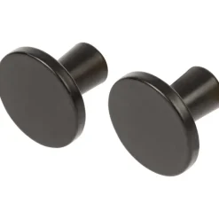 Woonaccessoires>Merk Home Accents Metalen Deurknoppen Zwart