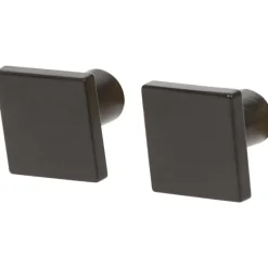 Woonaccessoires>Merk Home Accents Metalen Deurknoppen Zwart