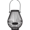 Kaarsenhouders>Merk Home Accents Metalen Lantaarn Zwart,Wit