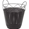 Bloempotten>Merk Home Accents Metalen Mand Zwart