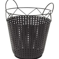 Bloempotten>Merk Home Accents Metalen Mand Zwart