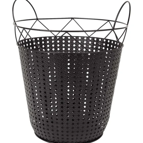 Bloempotten>Merk Home Accents Metalen Mand Zwart