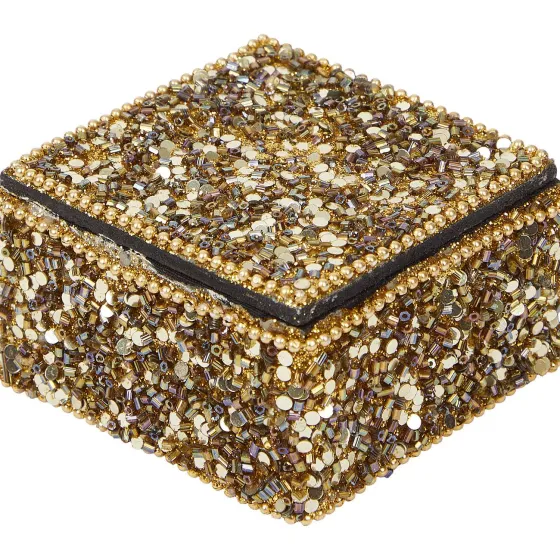 Woonaccessoires>Merk Home Accents Opbergdoosje Goud,Groen,Meerkleurig,Roze