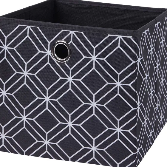 Woonaccessoires>Merk Home Accents Opvouwbare Opbergmand Grijs,Groen,Wit,Zwart
