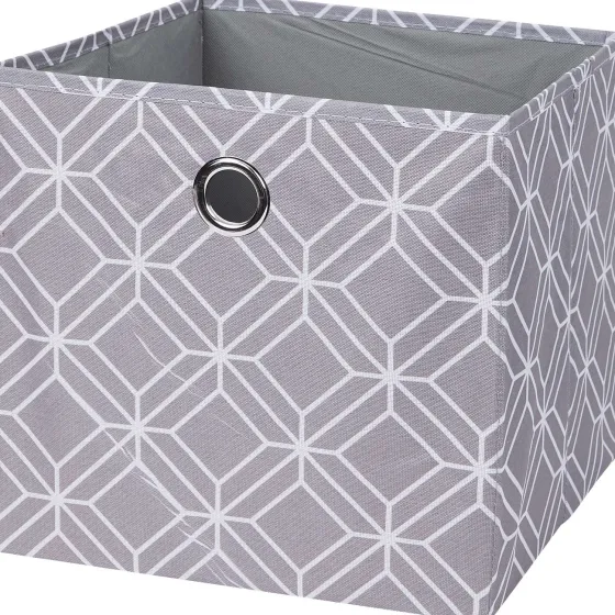 Woonaccessoires>Merk Home Accents Opvouwbare Opbergmand Grijs,Groen,Wit,Zwart