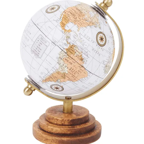 Woonaccessoires>Merk Home Accents Wereldbol Print