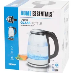 Keukenapparaten>Home Essentials Glazen Waterkoker Transparant