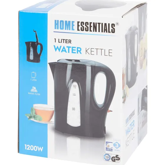 Keukenapparaten>Home Essentials Waterkoker Zwart,Wit