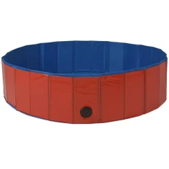 Dierenbenodigdheden>Merk Hondenzwembad Blauw,Rood