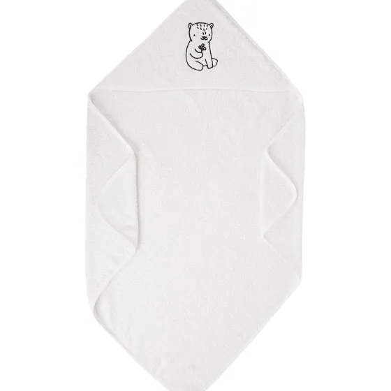 Badtextiel>Hoodadoo Baby-Badcape Groen,Rood,Wit