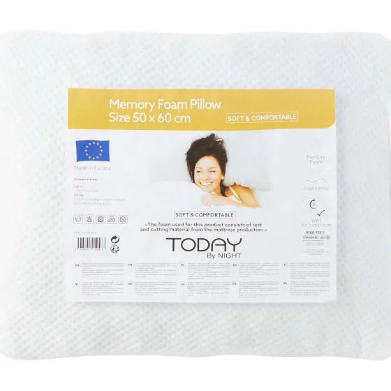 Beddengoed>Froyak Hoofdkussen Print,Wit