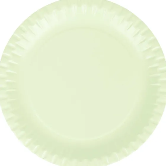 Feestartikelen>Merk Hosti Papieren Borden Blauw,Geel,Groen,Roze