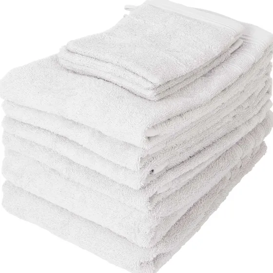 Badtextiel>Hotel Royal Luxe Handdoekenset Blauw,Grijs,Wit