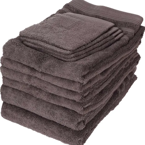 Badtextiel>Hotel Royal Luxe Handdoekenset Blauw,Grijs,Wit