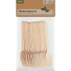 Feestartikelen>Merk Houten Bestek Beige