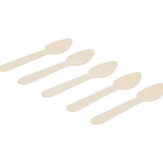 Feestartikelen>Merk Houten Bestek Beige