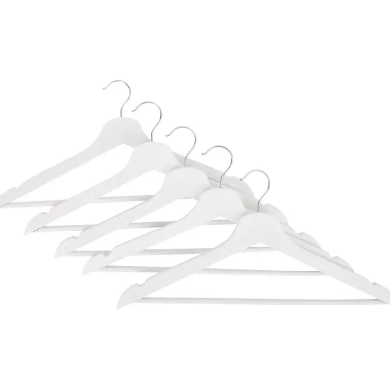 Wassen & Strijken>Merk Houten Kledinghangers Zwart,Wit