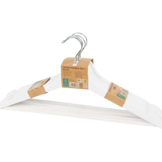 Wassen & Strijken>Merk Houten Kledinghangers Zwart,Wit