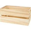 Woonaccessoires>Merk Houten Krat Groot Bruin
