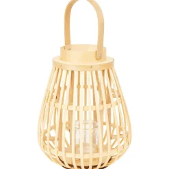 Kaarsenhouders>Merk Houten Lantaarn Beige,Bruin