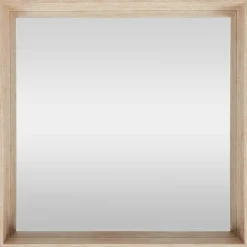 Wanddecoratie>Merk Houten Spiegel Beige,Zwart,Bruin