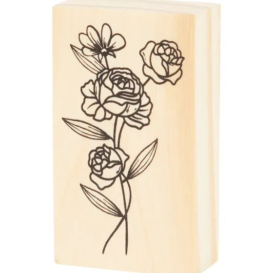 Kaarten>Office Essentials Houten Stempel Beige