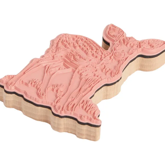 Kaarten>Office Essentials Houten Stempel Bruin,Print