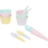 Servies>Merk Ijscoupe-Set Meerkleurig