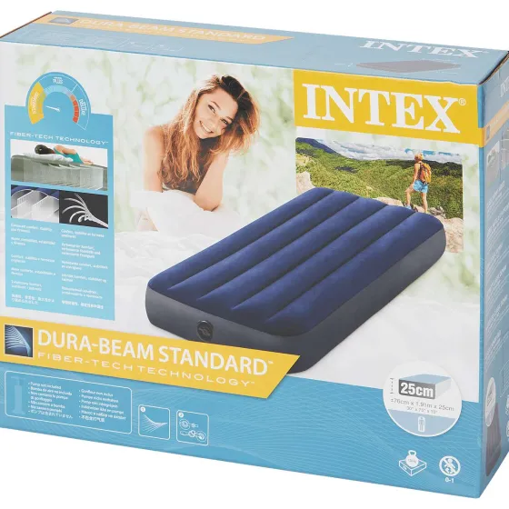 Luchtbedden>Intex 1-Persoonsluchtbed Blauw