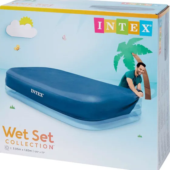 Spellen>Intex Zwembadafdekzeil Grijs