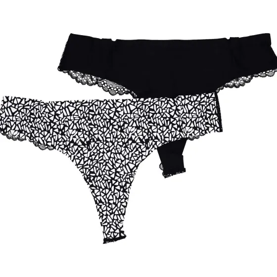 Ondergoed>Australian Invisible Strings Print,Meerkleurig